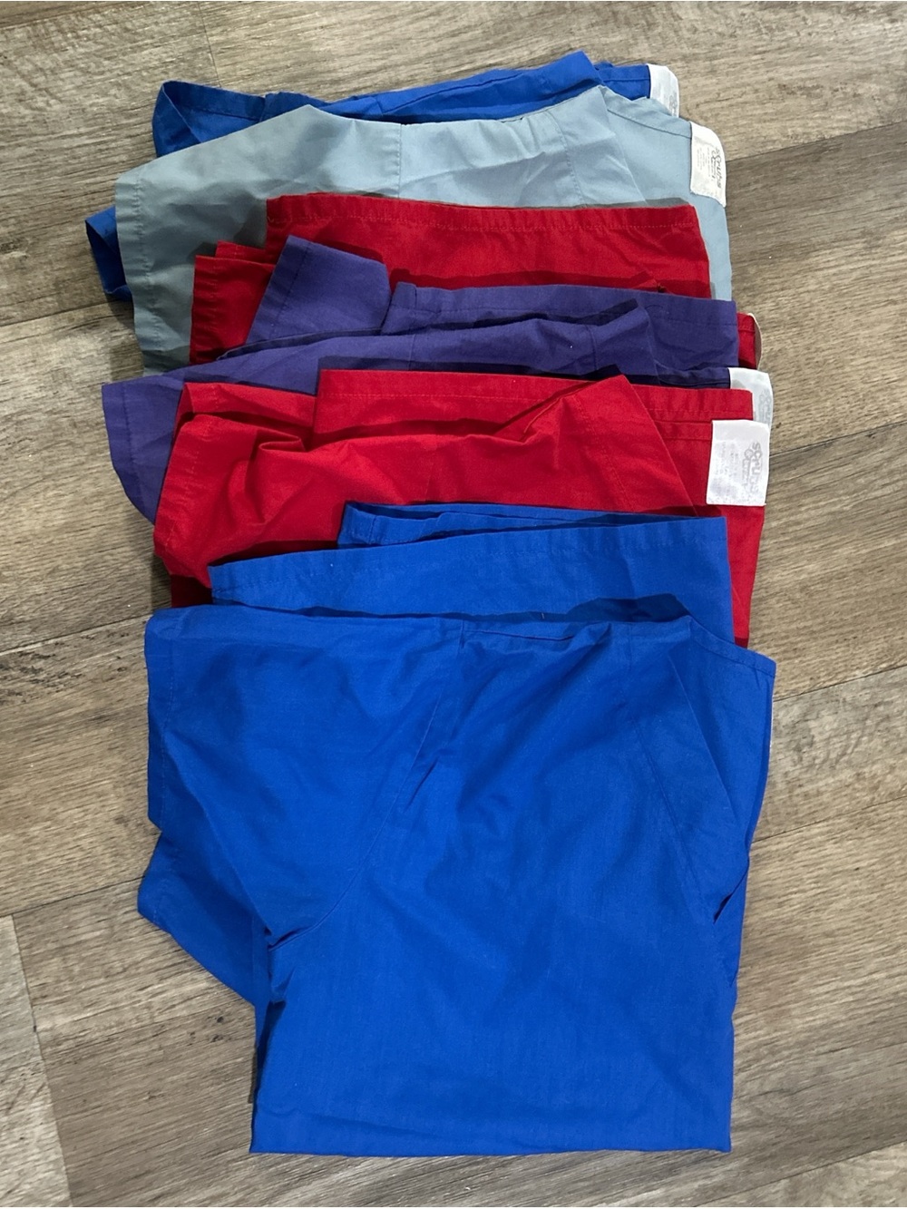Unisex scrub tops
